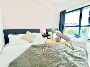 G4 1-8pax Sunway Medical Center Geo 3QBeds Wifi &TV